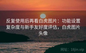 反复使用后再看白虎图片：功能设置复杂度与新手友好度评估，白虎图片头像