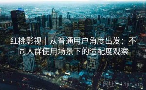 红桃影视｜从普通用户角度出发：不同人群使用场景下的适配度观察