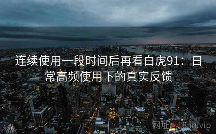 连续使用一段时间后再看白虎91：日常高频使用下的真实反馈