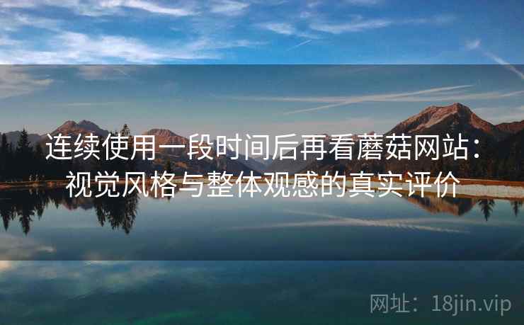 连续使用一段时间后再看蘑菇网站：视觉风格与整体观感的真实评价