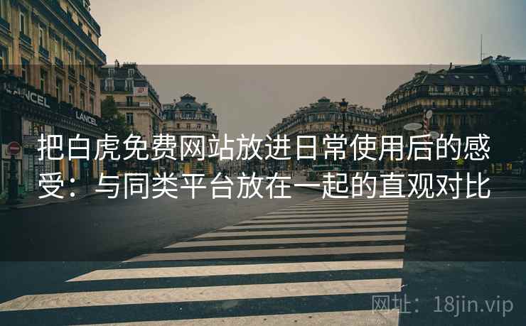 把白虎免费网站放进日常使用后的感受：与同类平台放在一起的直观对比