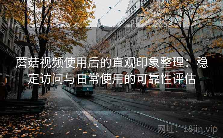 蘑菇视频使用后的直观印象整理：稳定访问与日常使用的可靠性评估