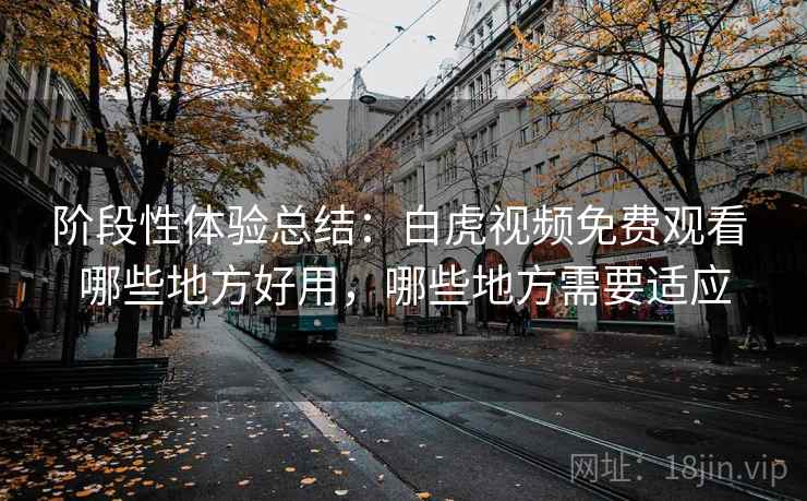 阶段性体验总结:白虎视频免费观看 哪些地方好用,哪些地方需要适应 阶段性体验总结:白虎视频免费观看 哪些地方好用,哪些地方需要适应